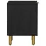 Mesitas de noche 2 uds madera maciza de mango negro 40x33x46 cm by , Nightstands - Ref: Foro24-4017645, Price: 93,64 €, Disco...