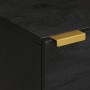 Mesitas de noche 2 uds madera maciza de mango negro 40x33x46 cm de , Mesitas de noche - Ref: Foro24-4017645, Precio: 94,83 €,...