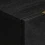 Aparador de madera de ingeniería negro 60x33x75 cm by , Lockers and storage cabinets - Ref: Foro24-4017651, Price: 111,19 €, ...