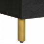 Aparador de madera de ingeniería negro 60x33x75 cm by , Lockers and storage cabinets - Ref: Foro24-4017651, Price: 111,19 €, ...