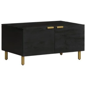 Mesa de centro madera contrachapada negro 80x50x40 cm von , Couchtisch - Ref: Foro24-4017653, Preis: 109,72 €, Rabatt: %