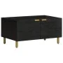 Mesa de centro madera contrachapada negro 80x50x40 cm by , Coffee table - Ref: Foro24-4017653, Price: 109,72 €, Discount: %