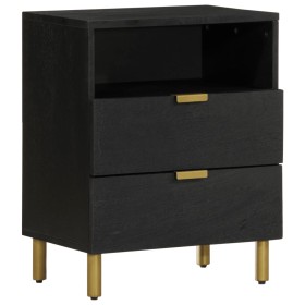 Mesita de noche madera de ingeniería negra 50x33x62 cm von , Nachttische - Ref: Foro24-4017658, Preis: 90,70 €, Rabatt: %