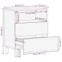 Mesita de noche madera de ingeniería negra 50x33x62 cm von , Nachttische - Ref: Foro24-4017658, Preis: 89,41 €, Rabatt: %
