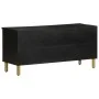 Mueble de TV madera de ingeniería negro 100x33x46 cm de , Almacenamiento para CD y DVD - Ref: Foro24-4017664, Precio: 97,20 €...