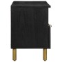 Mueble de TV madera de ingeniería negro 100x33x46 cm by , CD and DVD storage - Ref: Foro24-4017666, Price: 110,92 €, Discount: %
