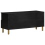 Mueble de TV madera de ingeniería negro 100x33x46 cm by , CD and DVD storage - Ref: Foro24-4017666, Price: 110,92 €, Discount: %