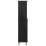 Mueble de baño de madera maciza de mango negro 38x33x160 cm von , Badezimmermöbel - Ref: Foro24-4017670, Preis: 165,12 €, Rab...