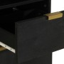 Mueble de baño de madera maciza de mango negro 38x33x160 cm von , Badezimmermöbel - Ref: Foro24-4017670, Preis: 165,12 €, Rab...