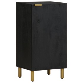 Aparador de madera de ingeniería negro 40x33x75 cm von , CD- und DVD-Speicher - Ref: Foro24-4017672, Preis: 75,35 €, Rabatt: %