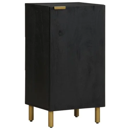 Aparador de madera de ingeniería negro 40x33x75 cm de , Almacenamiento para CD y DVD - Ref: Foro24-4017672, Precio: 74,40 €, ...
