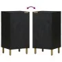 Aparador de madera de ingeniería negro 40x33x75 cm de , Almacenamiento para CD y DVD - Ref: Foro24-4017672, Precio: 74,40 €, ...