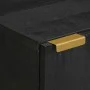Aparador de madera de ingeniería negro 40x33x75 cm de , Almacenamiento para CD y DVD - Ref: Foro24-4017672, Precio: 74,40 €, ...
