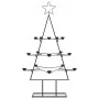 Árbol de Navidad para decoración metal negro 105 cm de , Arboles de navidad - Ref: Foro24-4018963, Precio: 28,27 €, Descuento: %