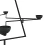 Árbol de Navidad para decoración metal negro 105 cm de , Arboles de navidad - Ref: Foro24-4018963, Precio: 28,27 €, Descuento: %