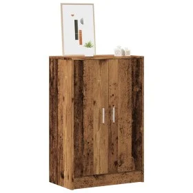 Mueble zapatero madera ingeniería madera envejecida 60x35x92 cm by , Shoe racks and shoe organizers - Ref: Foro24-856698, Pri...