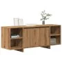 Mueble de TV madera de ingeniería roble artisan 130x35x50 cm by , TV Furniture - Ref: Foro24-856789, Price: 102,00 €, Discoun...