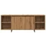 Mueble de TV madera de ingeniería roble artisan 130x35x50 cm by , TV Furniture - Ref: Foro24-856789, Price: 102,00 €, Discoun...