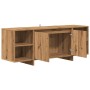 Mueble de TV madera de ingeniería roble artisan 130x35x50 cm von , TV-Möbel - Ref: Foro24-856789, Preis: 104,04 €, Rabatt: %