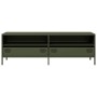 Mueble TV acero laminado en frío verde oliva 135x39x43,5 cm von , TV-Möbel - Ref: Foro24-851338, Preis: 139,09 €, Rabatt: %