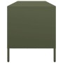 Mueble TV acero laminado en frío verde oliva 135x39x43,5 cm von , TV-Möbel - Ref: Foro24-851338, Preis: 139,09 €, Rabatt: %