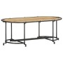 Mesa de centro madera maciza de mango rugosa 110x55x40 cm by , Coffee table - Ref: Foro24-4013497, Price: 76,18 €, Discount: %