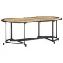 Mesa de centro madera maciza de mango rugosa 110x55x40 cm von , Couchtisch - Ref: Foro24-4013497, Preis: 88,85 €, Rabatt: %