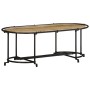 Mesa de centro madera maciza de mango rugosa 110x55x40 cm by , Coffee table - Ref: Foro24-4013497, Price: 76,18 €, Discount: %