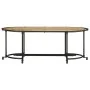 Mesa de centro madera maciza de mango rugosa 110x55x40 cm von , Couchtisch - Ref: Foro24-4013497, Preis: 88,85 €, Rabatt: %