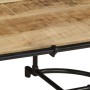 Mesa de centro madera maciza de mango rugosa 110x55x40 cm by , Coffee table - Ref: Foro24-4013497, Price: 76,18 €, Discount: %