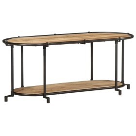 Mueble de TV madera maciza de mango rugosa 100x42x40 cm von , CD- und DVD-Speicher - Ref: Foro24-4013488, Preis: 67,57 €, Rab...