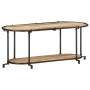Mueble de TV madera maciza de mango rugosa 100x42x40 cm von , CD- und DVD-Speicher - Ref: Foro24-4013488, Preis: 67,53 €, Rab...