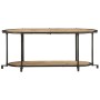 Mueble de TV madera maciza de mango rugosa 100x42x40 cm von , CD- und DVD-Speicher - Ref: Foro24-4013488, Preis: 67,53 €, Rab...