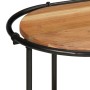 Mueble de TV madera maciza de acacia 200x42x40 cm by , CD and DVD storage - Ref: Foro24-4013495, Price: 112,53 €, Discount: %