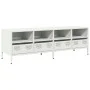Mueble para TV acero laminado en frío blanco 135x39x43,5 cm by , TV Furniture - Ref: Foro24-851333, Price: 116,32 €, Discount: %