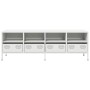 Mueble para TV acero laminado en frío blanco 135x39x43,5 cm von , TV-Möbel - Ref: Foro24-851333, Preis: 117,41 €, Rabatt: %