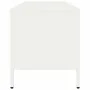 Mueble para TV acero laminado en frío blanco 135x39x43,5 cm by , TV Furniture - Ref: Foro24-851333, Price: 116,32 €, Discount: %