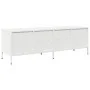 Mueble para TV acero laminado en frío blanco 135x39x43,5 cm by , TV Furniture - Ref: Foro24-851333, Price: 116,32 €, Discount: %