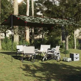 Lona de camping impermeable camuflaje 506x306 cm by , tents - Ref: Foro24-4009602, Price: 53,12 €, Discount: %