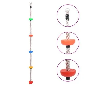 Climbing rope with platforms 200 cm by vidaXL, Climbing rope - Ref: Foro24-93151, Price: 29,49 €, Discount: %