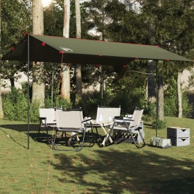 Lona de camping impermeable verde oliva 506x306 cm von , Zelte - Ref: Foro24-4009600, Preis: 39,47 €, Rabatt: %