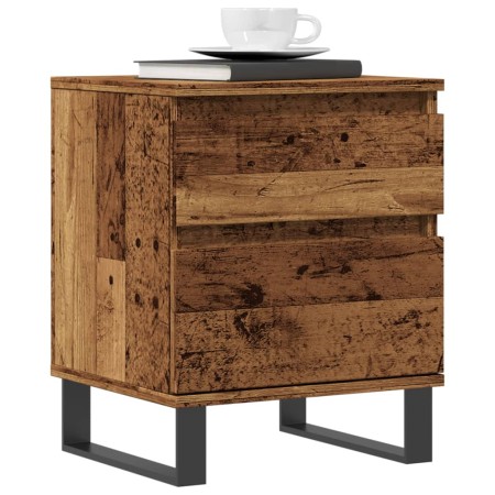 Mesitas de noche 2 uds madera ingeniería envejecida 40x35x50 cm von , Nachttische - Ref: Foro24-857437, Preis: 96,70 €, Rabat...