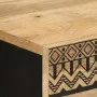 Aparador de madera maciza de mango rugosa 60x33,5x75 cm de , Taquillas y armarios de almacenamiento - Ref: Foro24-4018631, Pr...