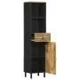 Mueble de baño madera maciza de mango 38x33,5x160 cm de , Muebles de baño - Ref: Foro24-4018650, Precio: 132,39 €, Descuento: %