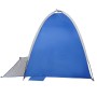 Tienda de playa para 3 personas impermeable azul celeste de , Tiendas de campaña - Ref: Foro24-4009455, Precio: 26,93 €, Desc...