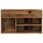 Banco zapatero madera de ingeniería negro 80x30x45 cm de , Zapateros y organizadores de calzado - Ref: Foro24-856756, Precio:...