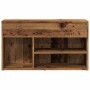 Banco zapatero madera de ingeniería negro 80x30x45 cm by , Shoe racks and shoe organizers - Ref: Foro24-856756, Price: 69,13 ...