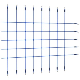 Blaues Kletternetz 200x150 cm von vidaXL, Kletterseil - Ref: Foro24-93175, Preis: 47,67 €, Rabatt: %