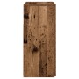 Aparador con luces LED madera ingeniería envejecida 80x35x75 cm by , Sideboards - Ref: Foro24-856361, Price: 95,07 €, Discoun...