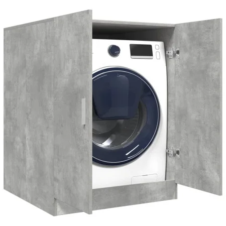 Armario de lavadora gris hormigón 70,5x71,5x91,5 cm de , Accesorios para lavadoras y secadoras - Ref: Foro24-856639, Precio: ...